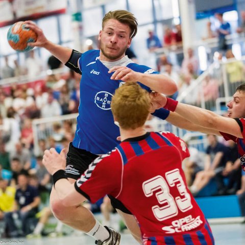 Moritz Preuss  Europa-und Deutscher Meister in der Jugend, jetzt Handballbundesliga