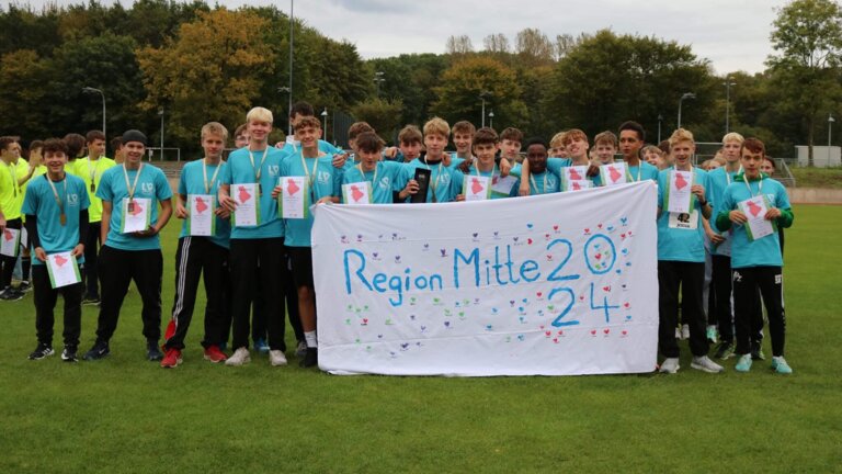 Das U16-Team in Essen. (Copyright: TSV Bayer Dormagen)