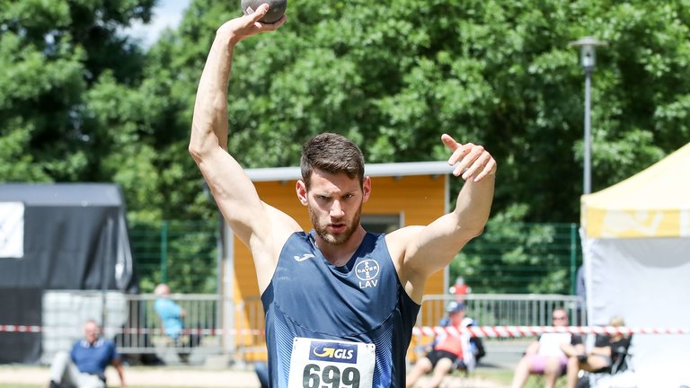 Jan Ruhrmann im Wettkampf